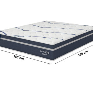 Colchão Queen Durospring Plumatex Molas Ensacadas 30cm