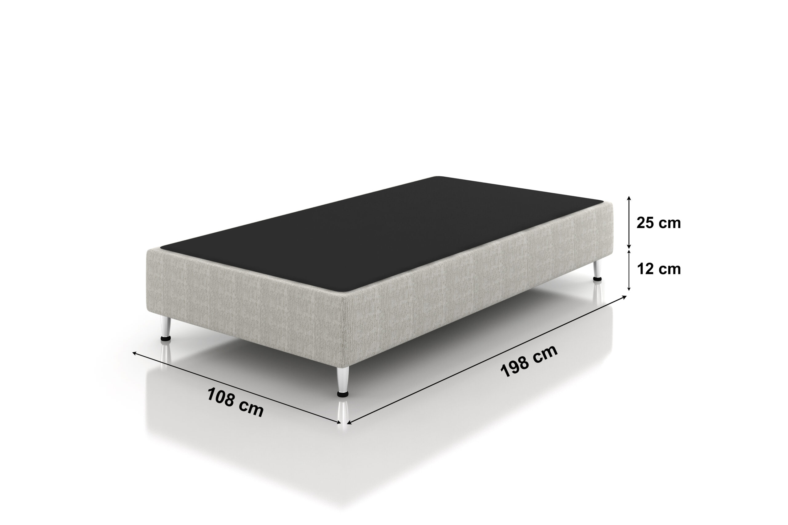 CONJUNTO SOLTEIRÃO 108X198X28 - STRESS FREE - UNIQUE - Imagem 4