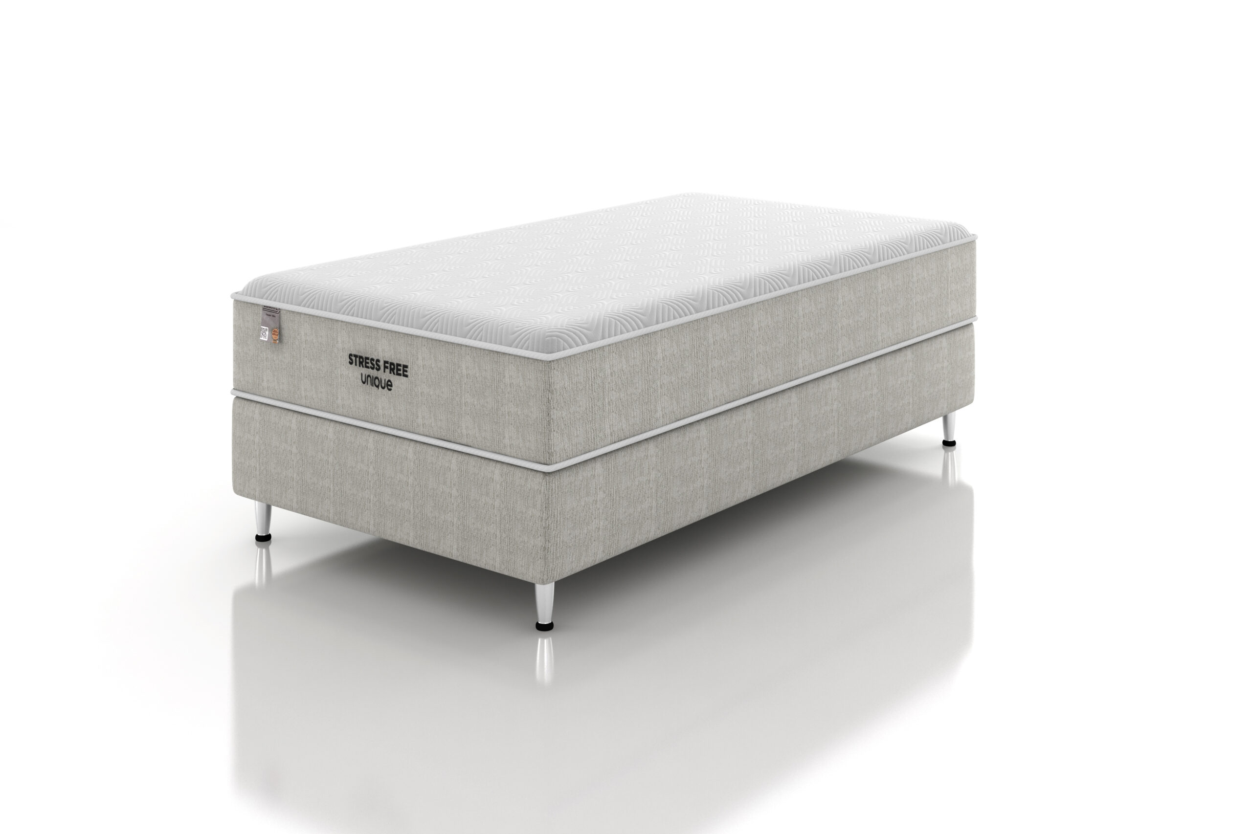 CONJUNTO SOLTEIRÃO 108X198X28 - STRESS FREE - UNIQUE - Imagem 2